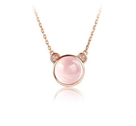 Panda Pink Necklace