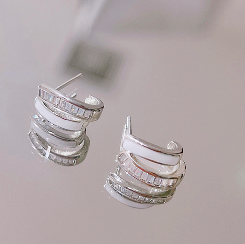 Double Layer Moonlight Earring