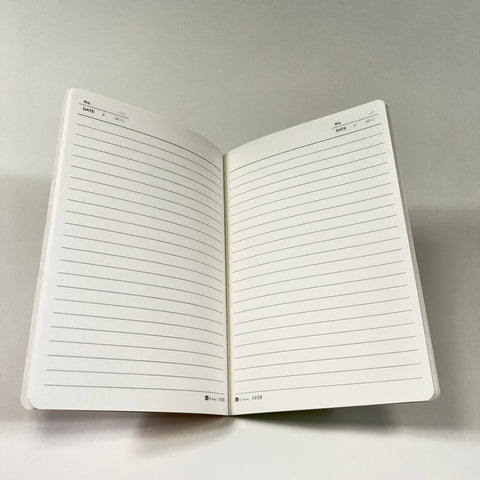 Curly Rabbit Adventures A5 Lined Notebook