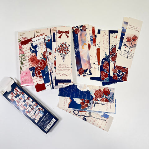 Rose Bookmark Set