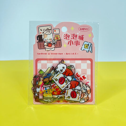 Bubble City PET Stickers