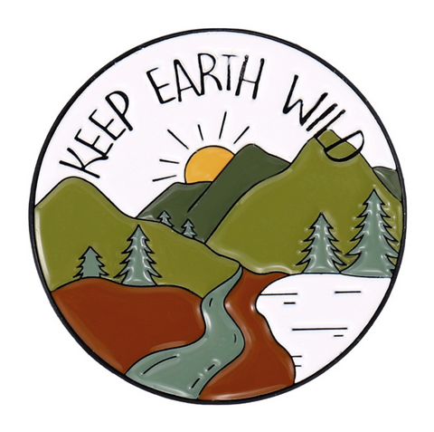 Nature Travel Pin