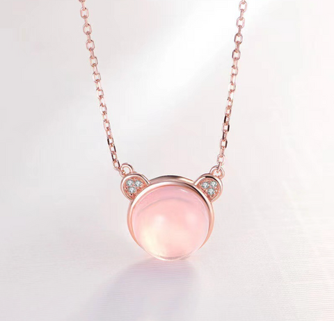 Panda Pink Necklace