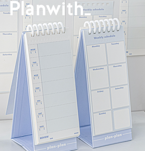 Planwith Portable Weekly Plan