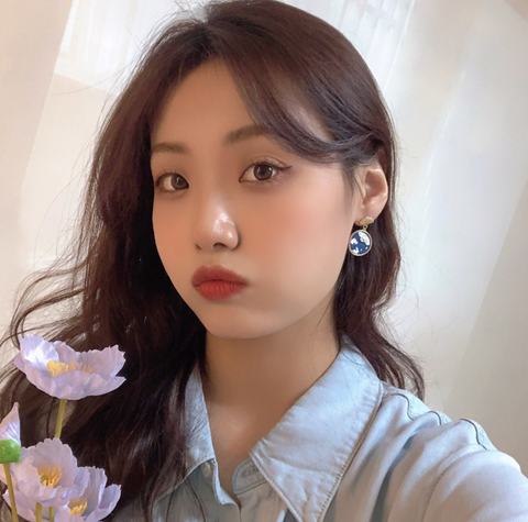 Rabbit and Moon Earring