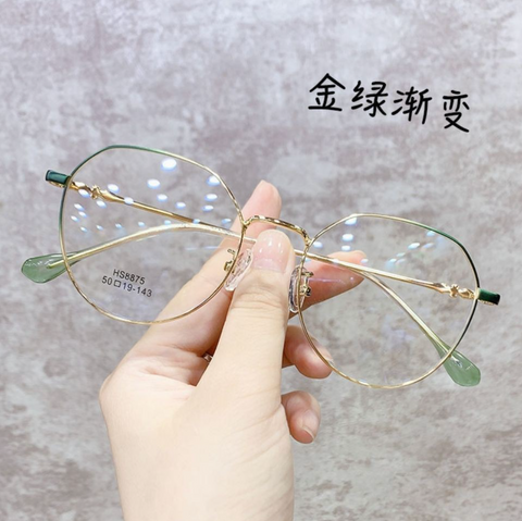 Blue Light Round Frame Glasses