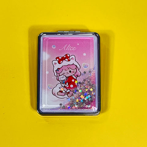 Alice in Wonderland Quicksand Compact Mirror