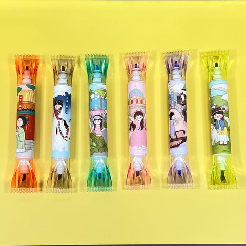 Candy Dual End Highlighter Set