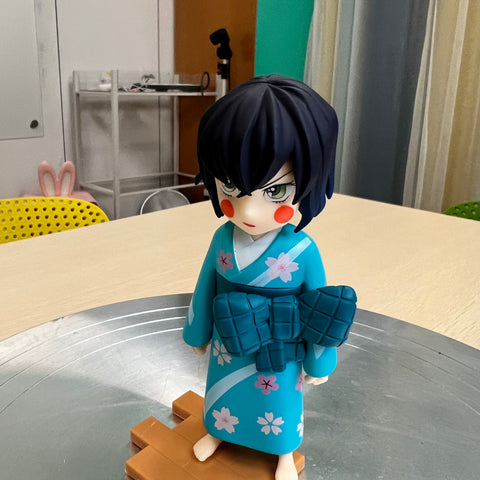 Demon Slayer Entertainment District Inosuke Statue
