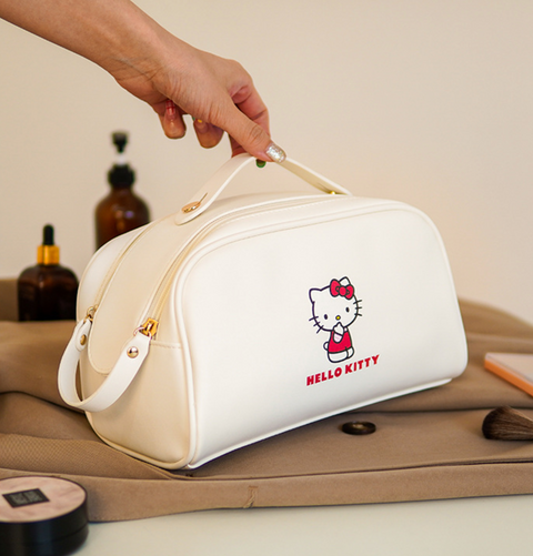 Sanrio Dual Zipper Makeup Case