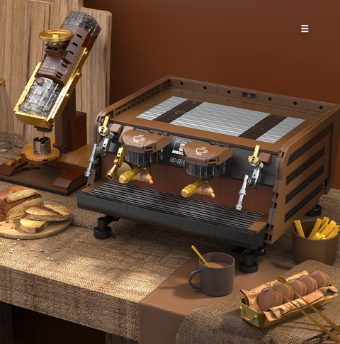 Roman Holiday Coffee Machine Building Blocks