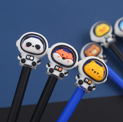 Space Team Gel Ink Pen Black 0.5mm