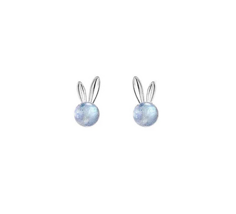 Moon Rabbit Earring
