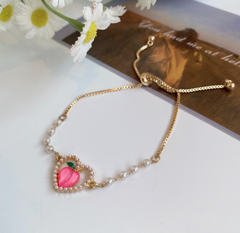 Pink Peach Bracelet
