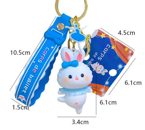Ballet Animals Keychain