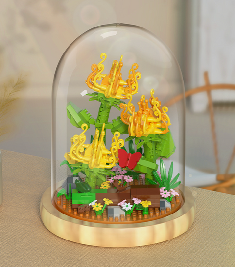 Floral Art Terrarium Building Block