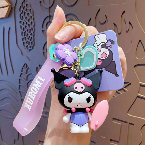 Beach Sanrio Keychain