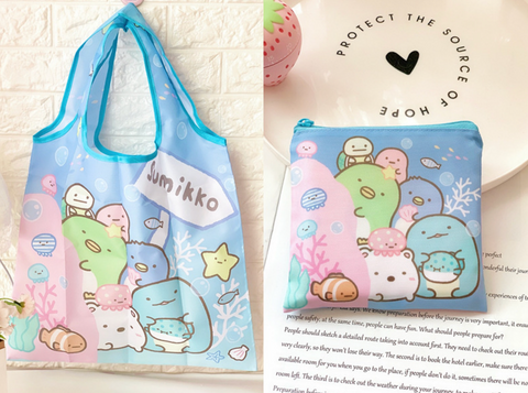 Sanrio Compact Zipper Shopping Bag
