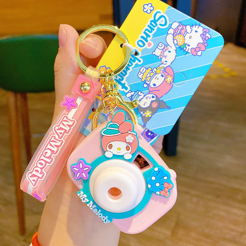 Sanrio Camera Keychain