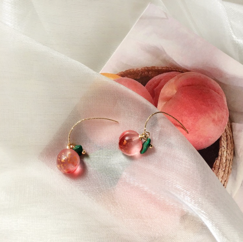 Peach Earring