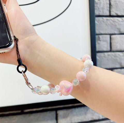 Heart Crown Cellphone Bracelet