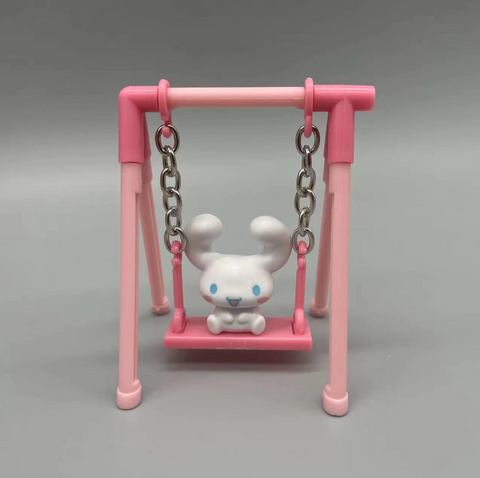 Sanrio on Swings Statues