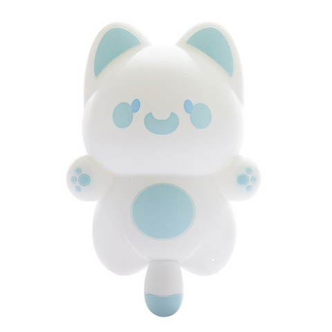 Screaming Cat Nightlight- Blue