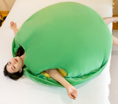 Green Turtle Wearable Cushion 150cm