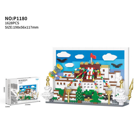 Scenic 3D Architecture Building Block