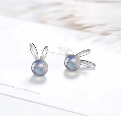 Moon Rabbit Earring
