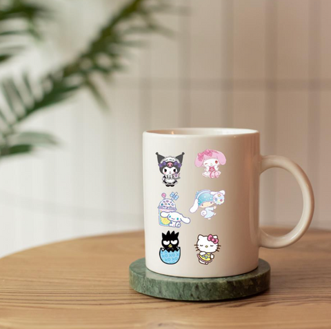 Sanrio Hello Kitty Waterproof Stickers 50pc