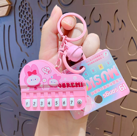 Keyboard 19 Song Keychain