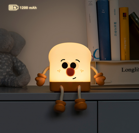Red Nose Toast with Mitts Nightlight
