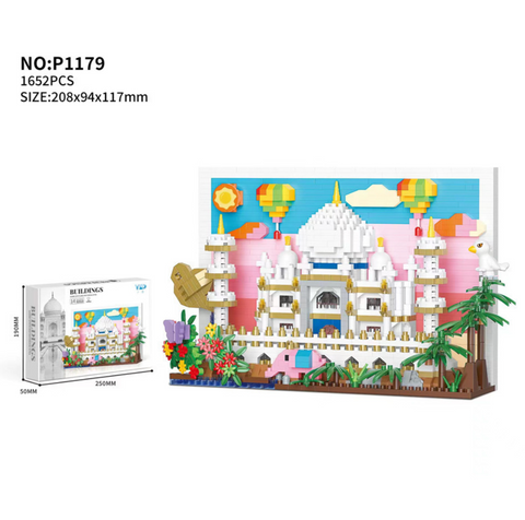 Scenic 3D Architecture Building Block