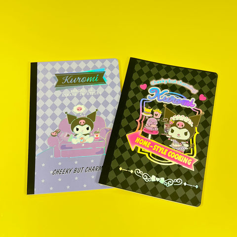 Kuromi A5 Lined Notebook