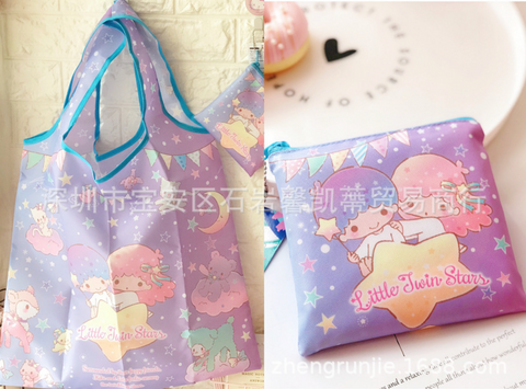 Sanrio Compact Zipper Shopping Bag