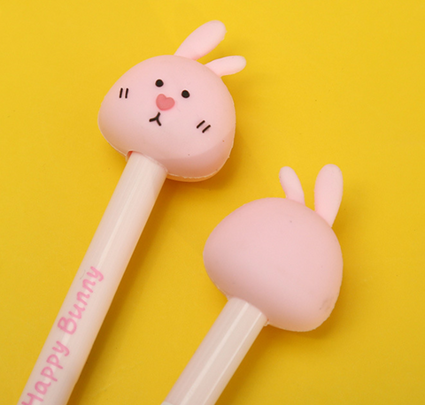 Happy Bunny Gel Ink Pen Black 0.5mm