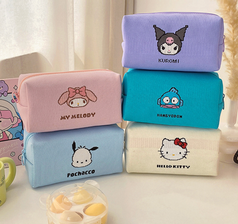 Sanrio Cross Stitch Makeup Case