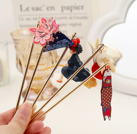Gold Hair Pin