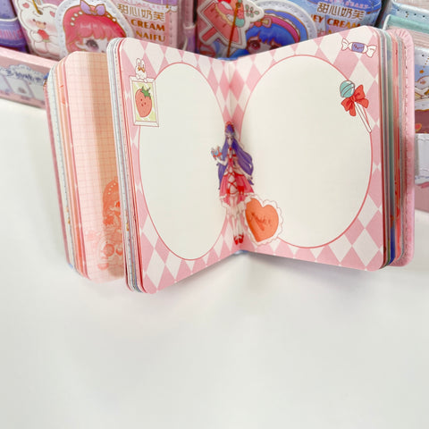 Sweetheart Milk Mini Hardcover Notebook