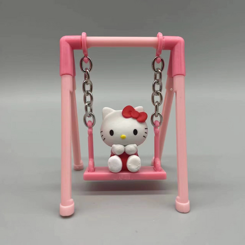 Sanrio on Swings Statues