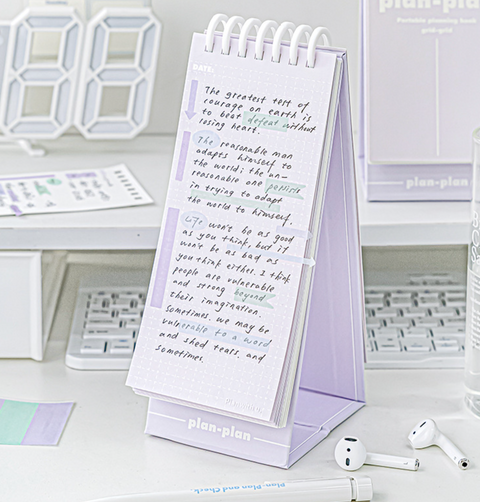 Planwith Portable Weekly Plan