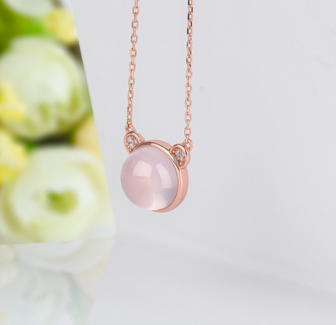 Panda Pink Necklace