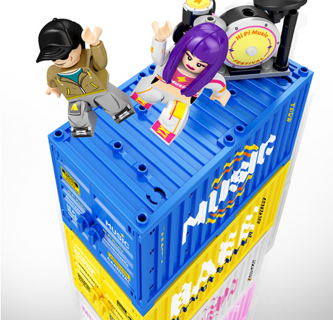 Famous Car Building Blocks