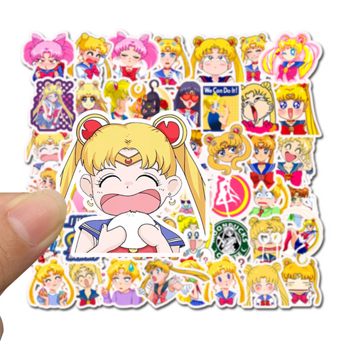 Sailormoon Vinyl Stickers 50pc