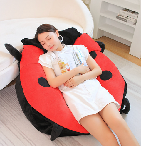 Wearable Cute Lady Bug Cushion 100cm