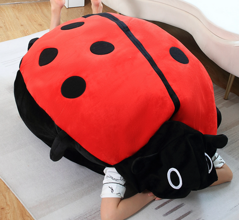 Wearable Cute Lady Bug Cushion 100cm