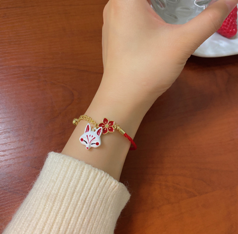 Japanese Red Fox Bracelet