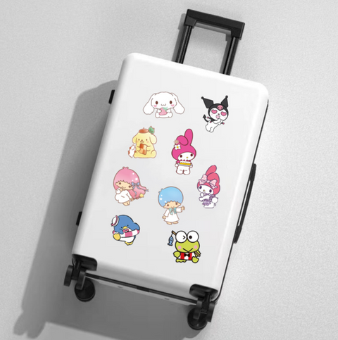 Sanrio Waterproof Stickers 100pc
