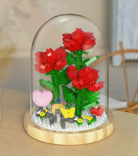 Floral Art Terrarium Building Block